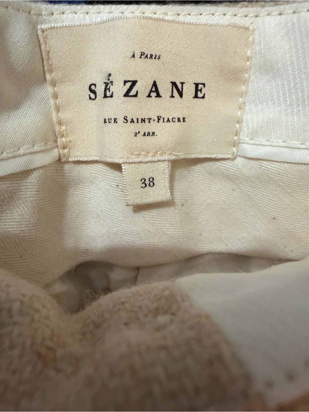 Sezane Emilio Trousers Wool 38 - Picture 8 of 12